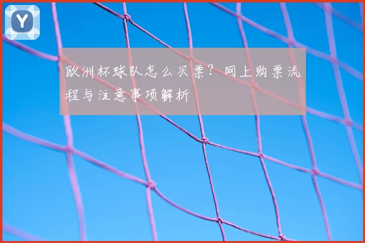 欧洲杯球队怎么买票?网上购票流程与注意事项解析